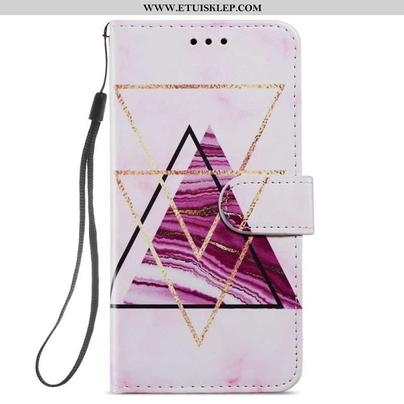 Etui Folio do Samsung Galaxy A13 5G / A04s Intensywny Marmur